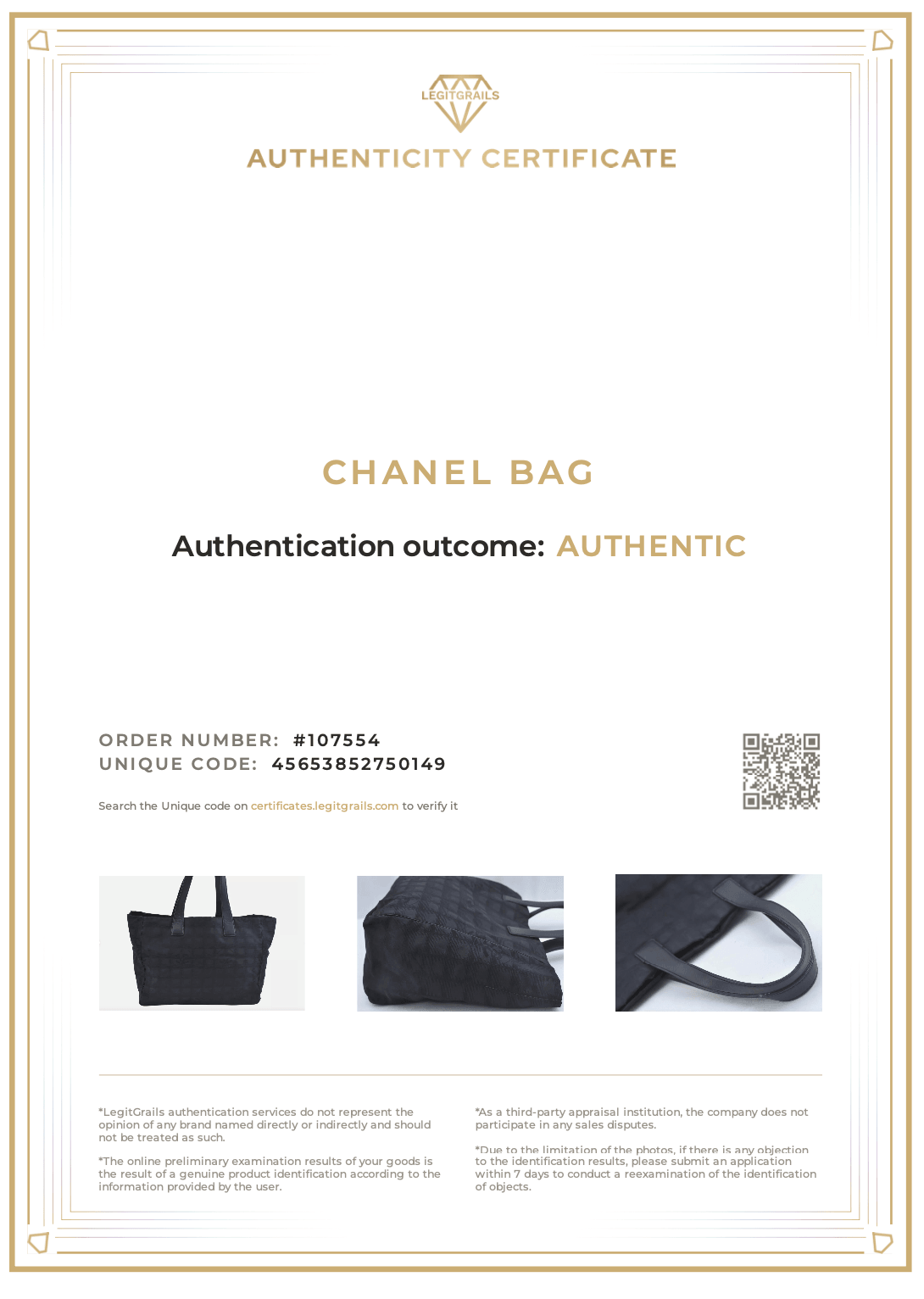 CHANEL New Travel Line Vintage Tote Bag Nylon Leather Black Junk 1911J - Velora