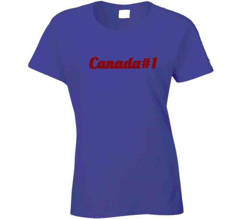 Canada #1 T Shirt - Velora Luxury Fashion