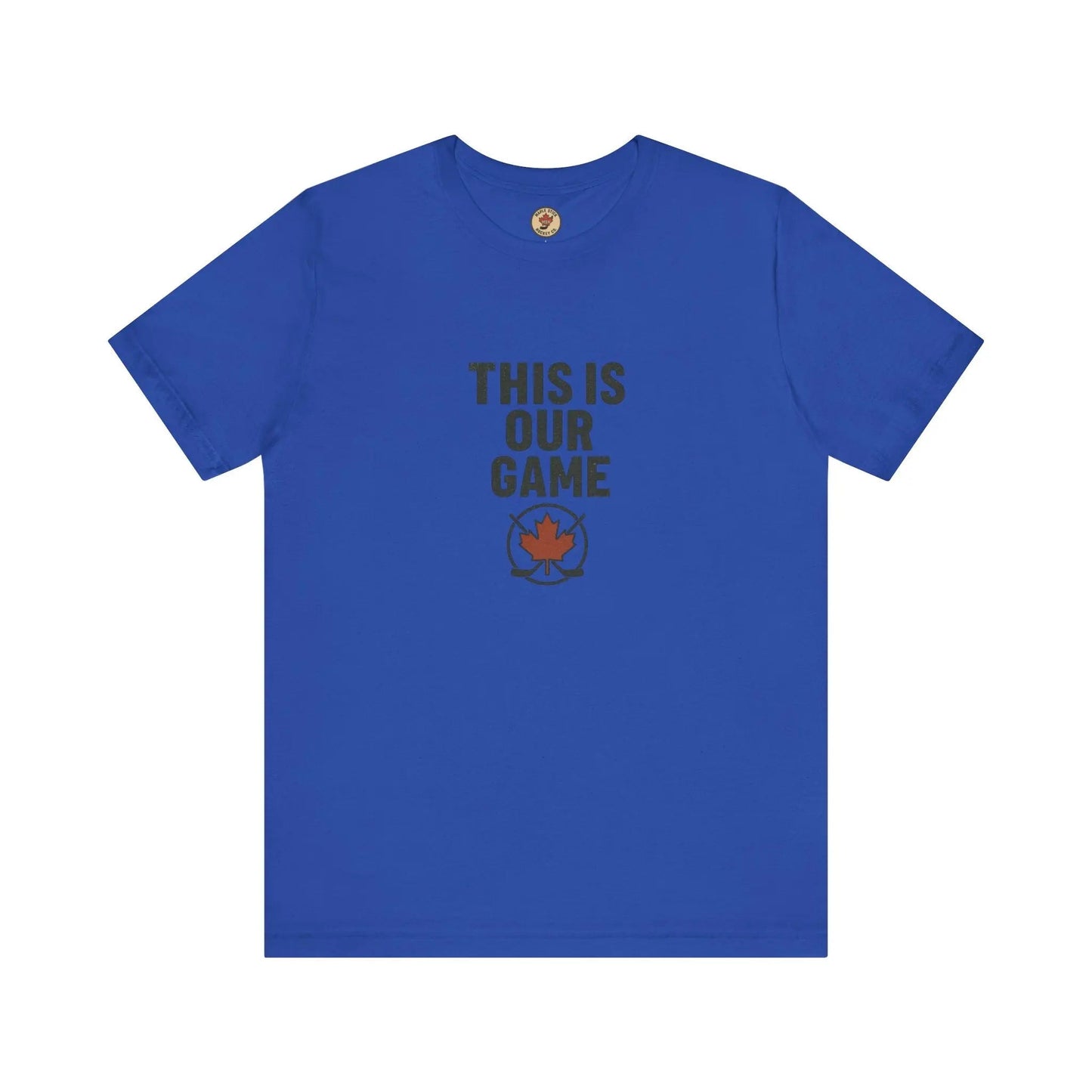Canada Maple Leaf Hockey T-Shirt – This Is Our Game Tee - Velora Luxury Fashion