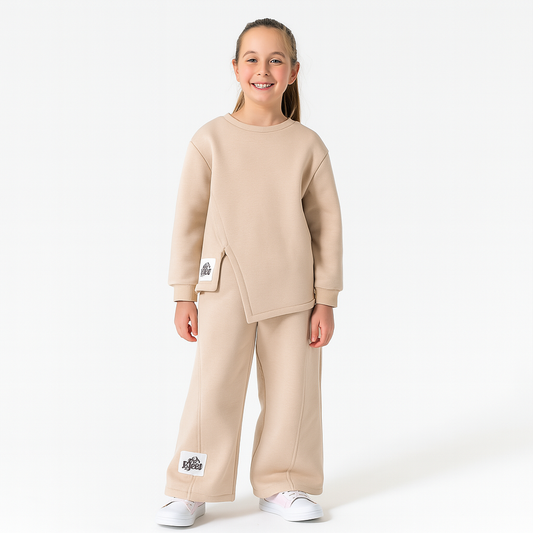 Candy Carol Girls Casual Set - Velora Luxury Fashion