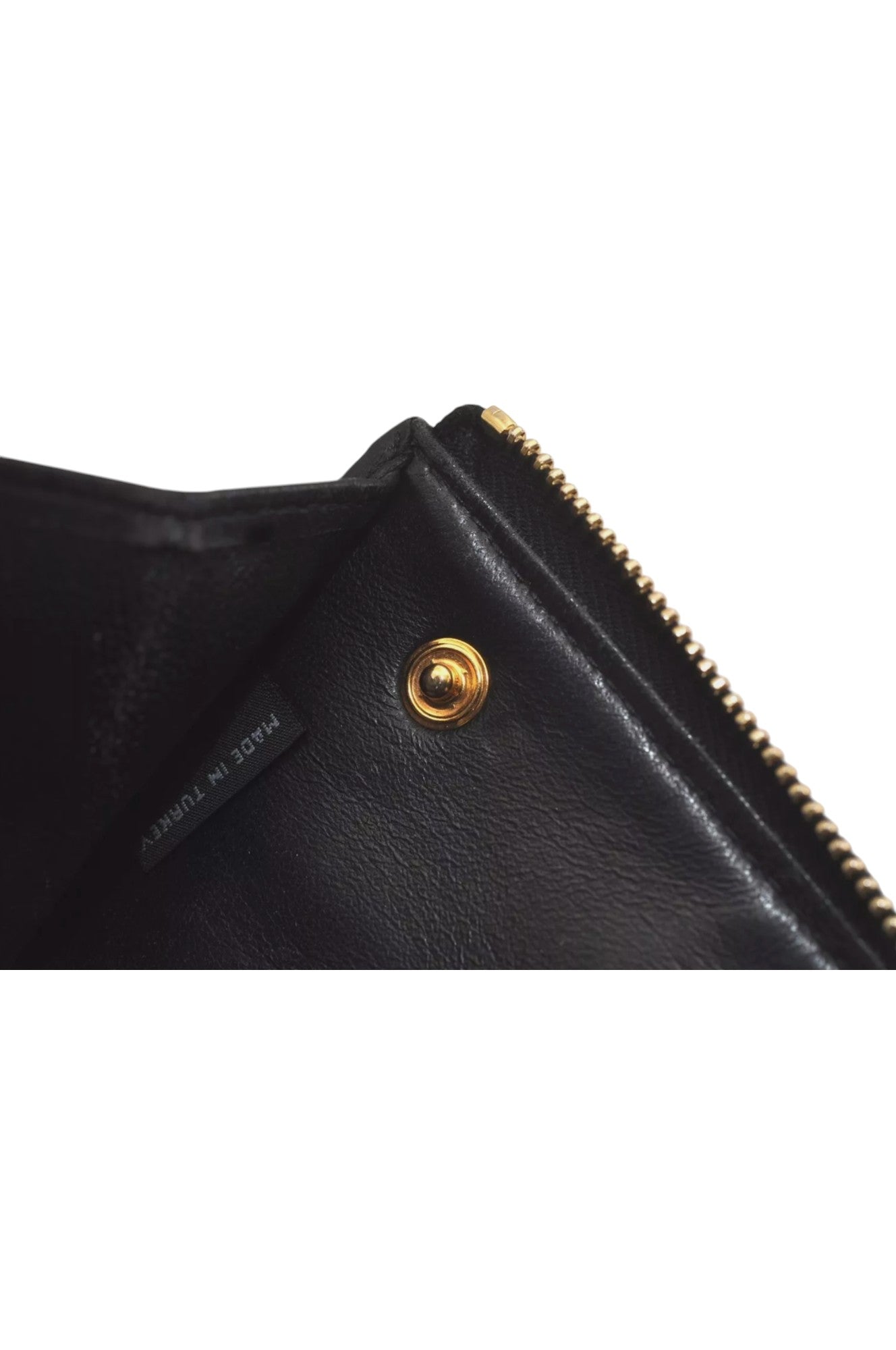 Authentic MIU MIU Vintage Matelasse Leather Coin Case Purse Black 8330L - Velora