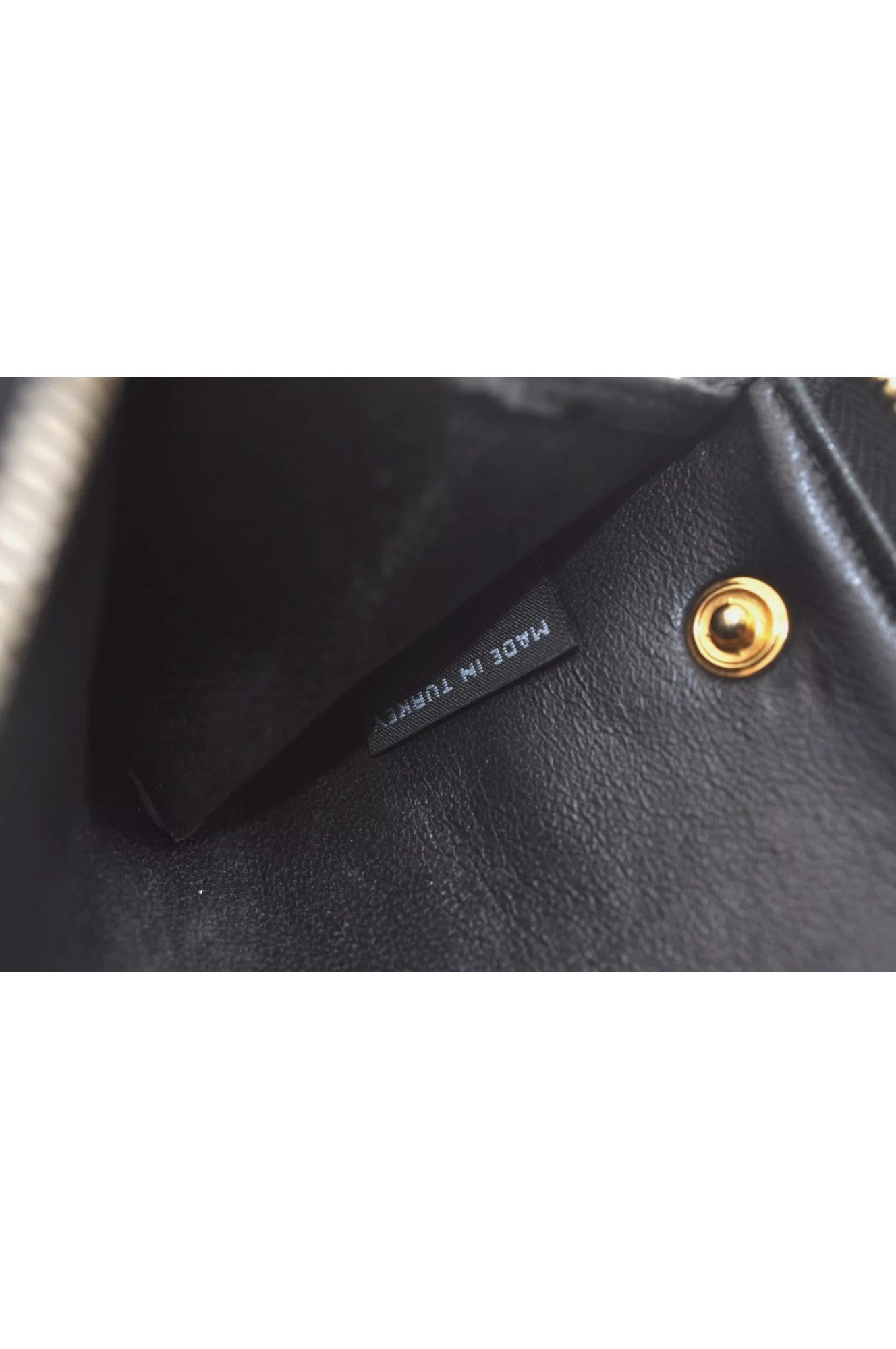 Authentic MIU MIU Vintage Matelasse Leather Coin Case Purse Black 8330L - Velora