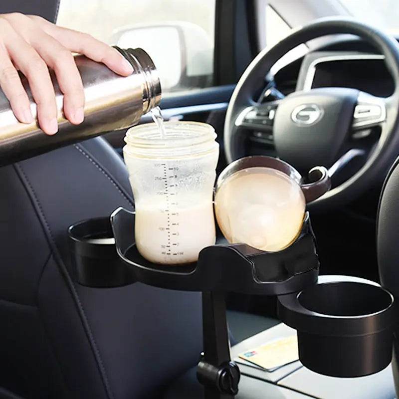 Car Small Dining Plate Dining Tray Foldable Cup Holder - Velora