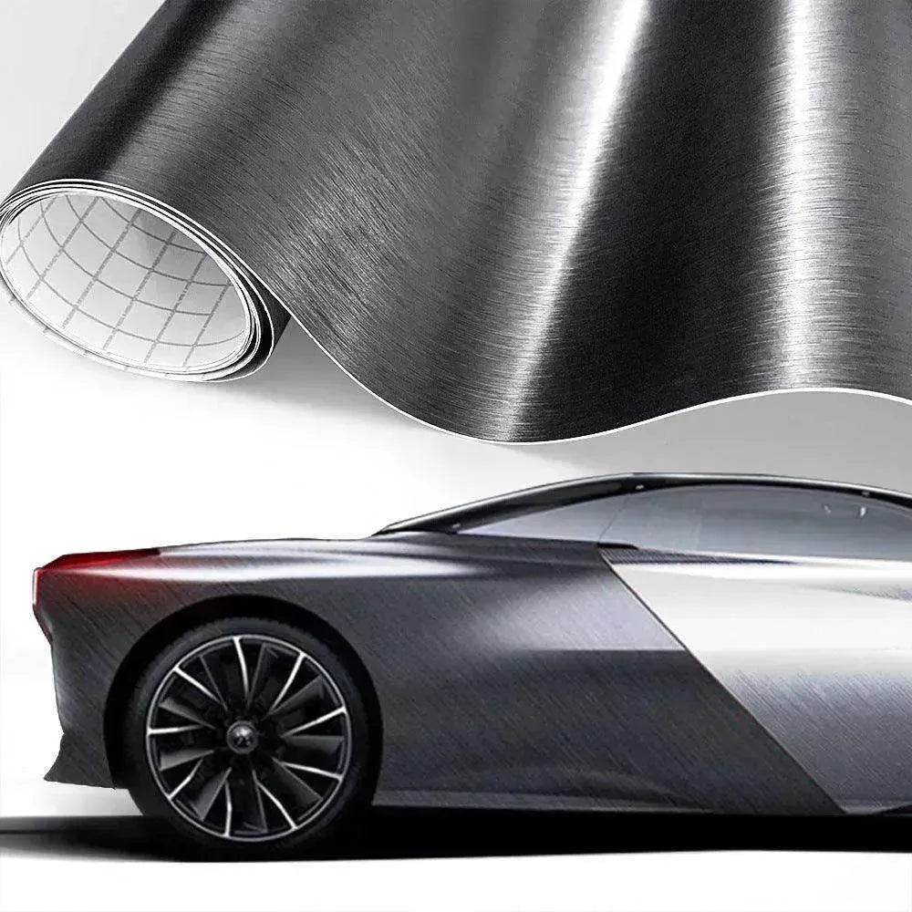 Car Styling Glossy Black 5D Carbon Fiber Vinyl film Car Wrap - Velora