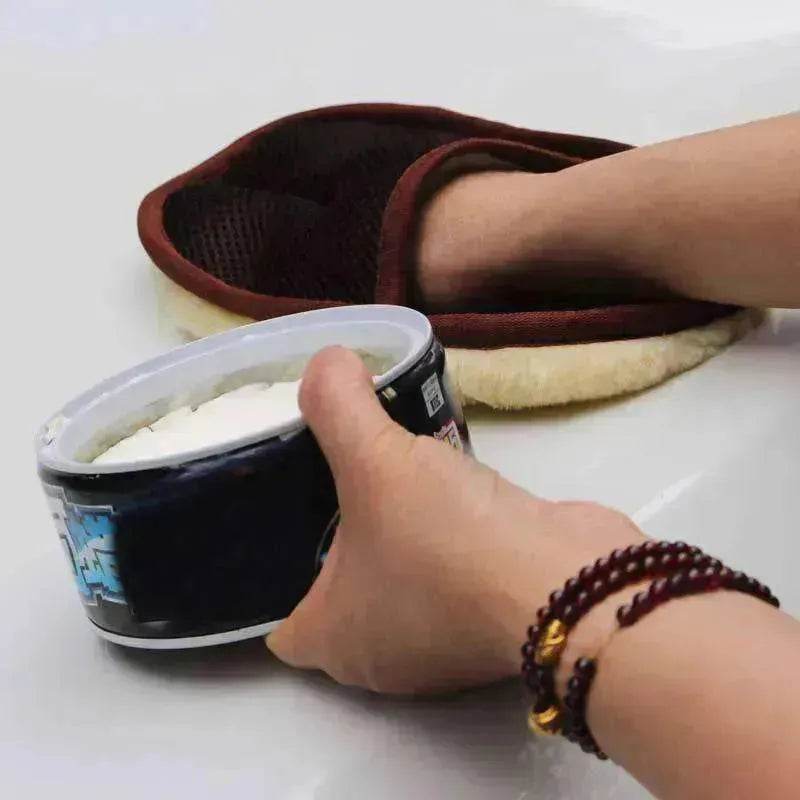 Car wash gloves for car & motorcycle care: soft hair type cleaning tools - Velora