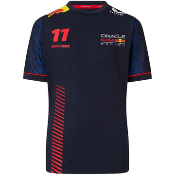 Castore Red Bull Racing F1 Kids 2023 Sergio Checo Perez Team T-Shirt - L - Velora Luxury Fashion