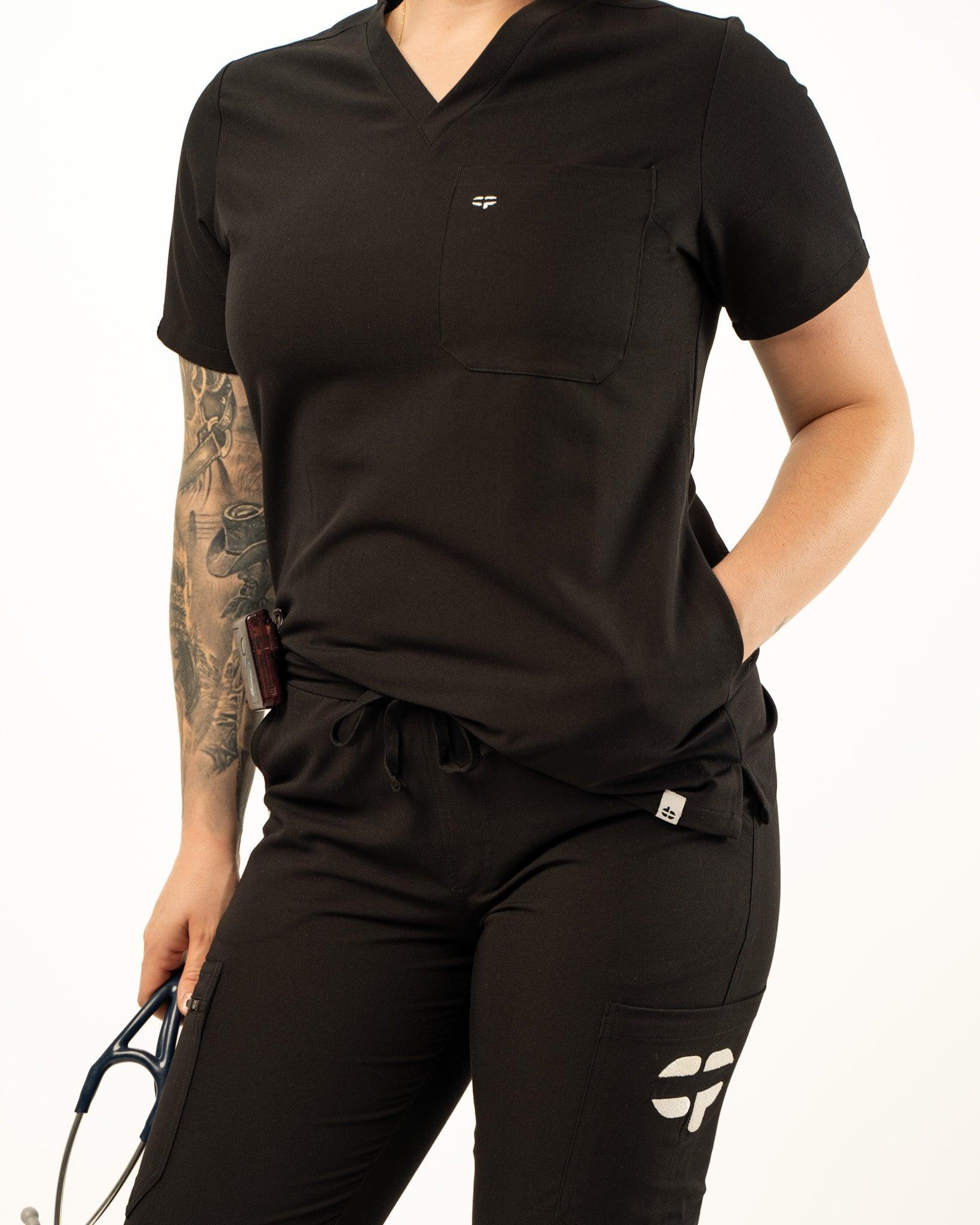 Catherina -Haut d'uniforme trois poches - Velora Luxury Fashion