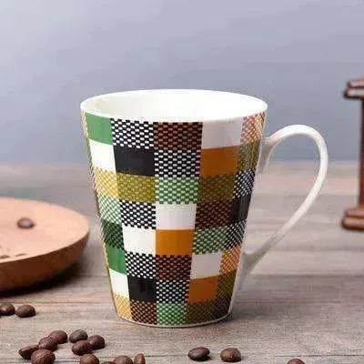 Ceramic Simple Pastoral Mug Coffee Cup - Velora