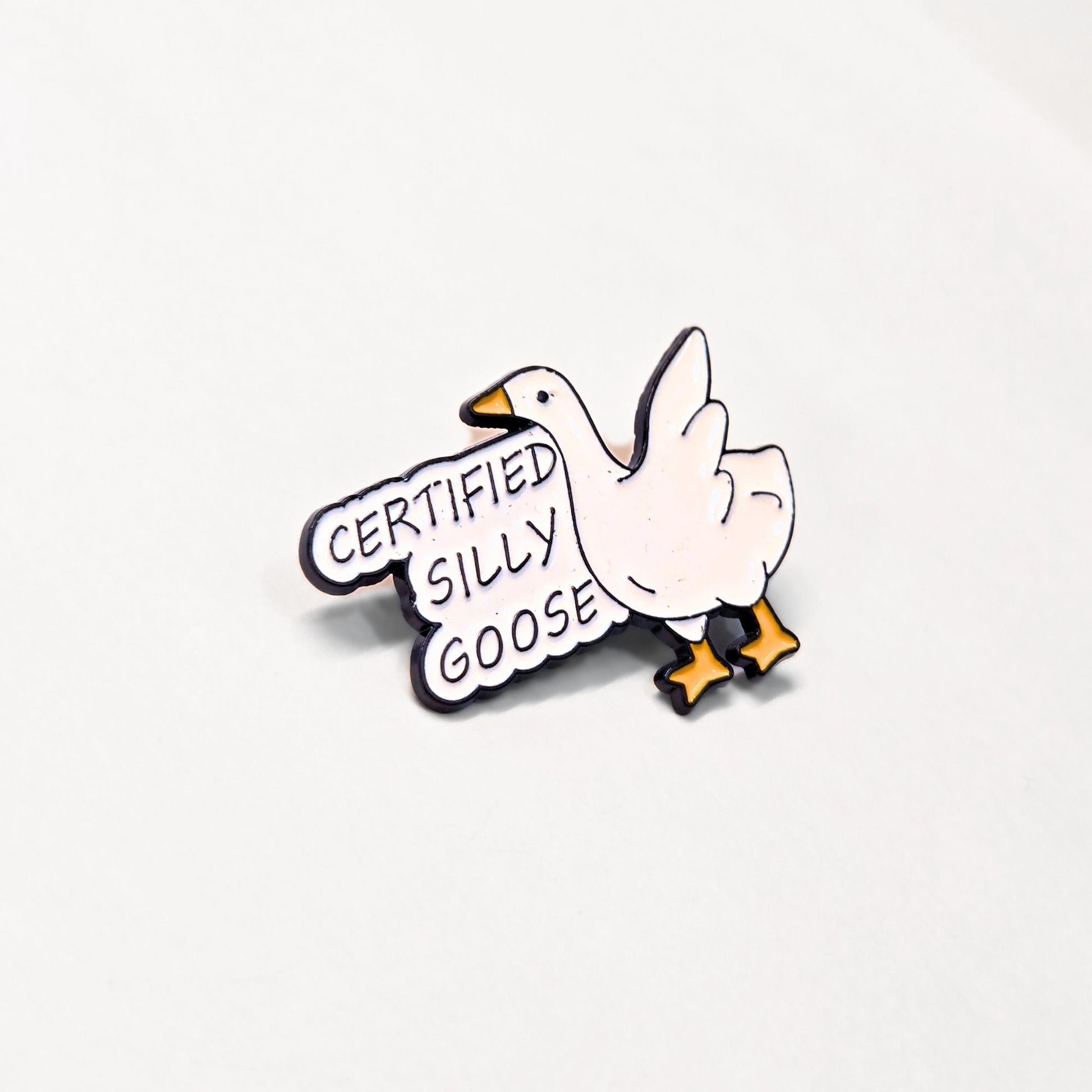 Certified Silly Goose | Collectible Pin - Velora Luxury Fashion
