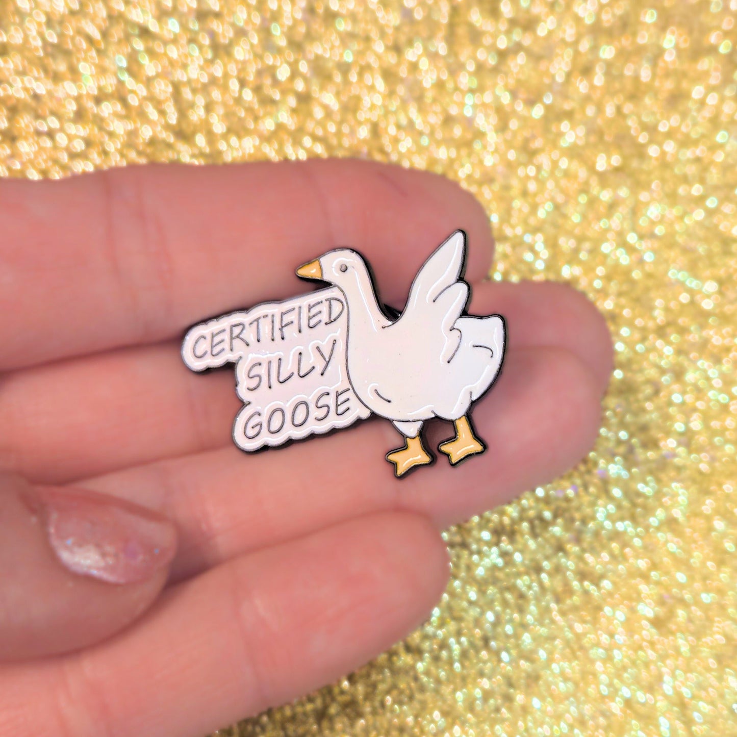 Certified Silly Goose | Collectible Pin - Velora Luxury Fashion