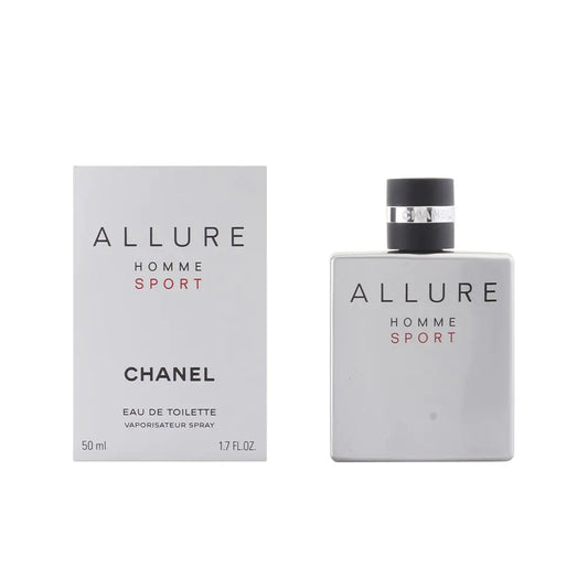Chanel Allure Homme Sport Eau De Toilette Spray 1.7 oz (50 ml) - Velora Luxury Fashion