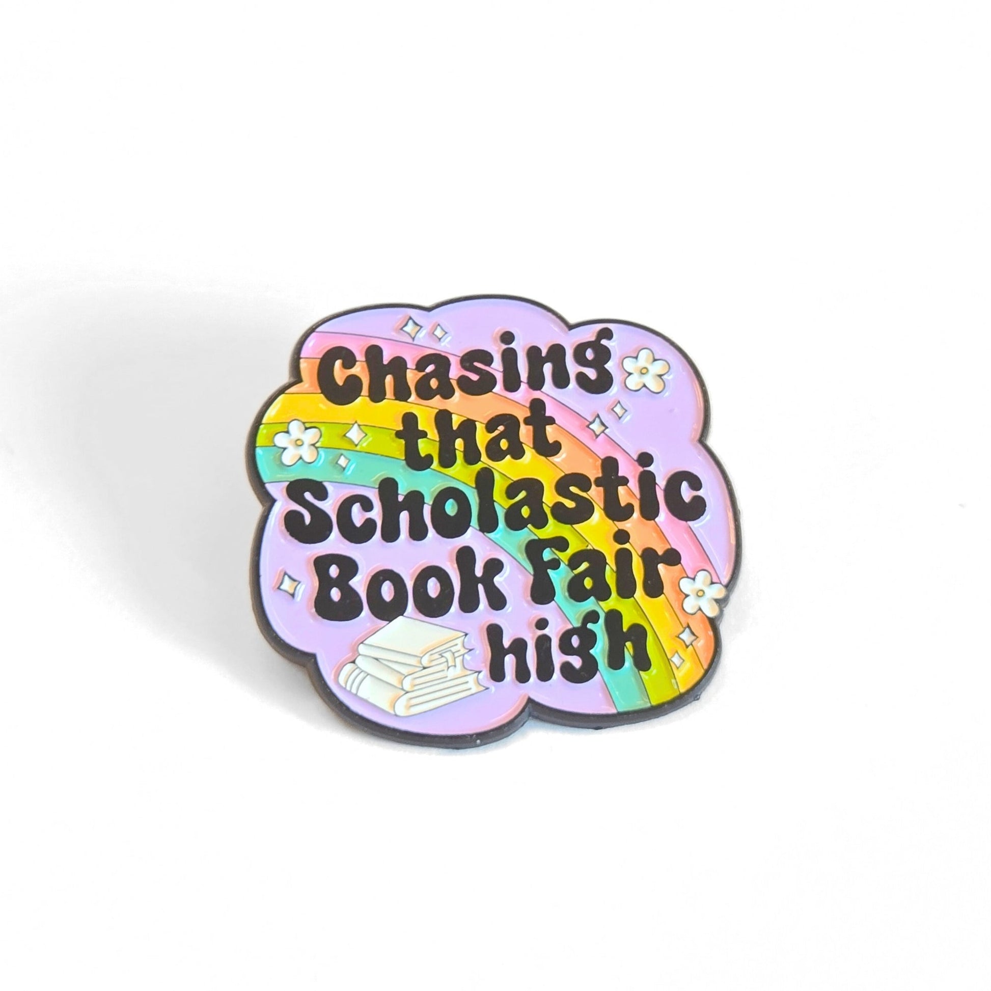 Chasing That Scholastic Book Fair High | Collectible Pin - Velora