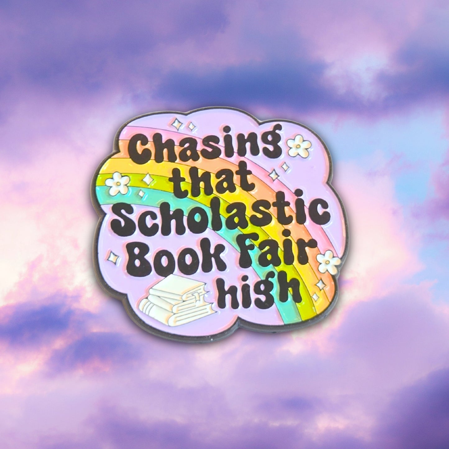 Chasing That Scholastic Book Fair High | Collectible Pin - Velora