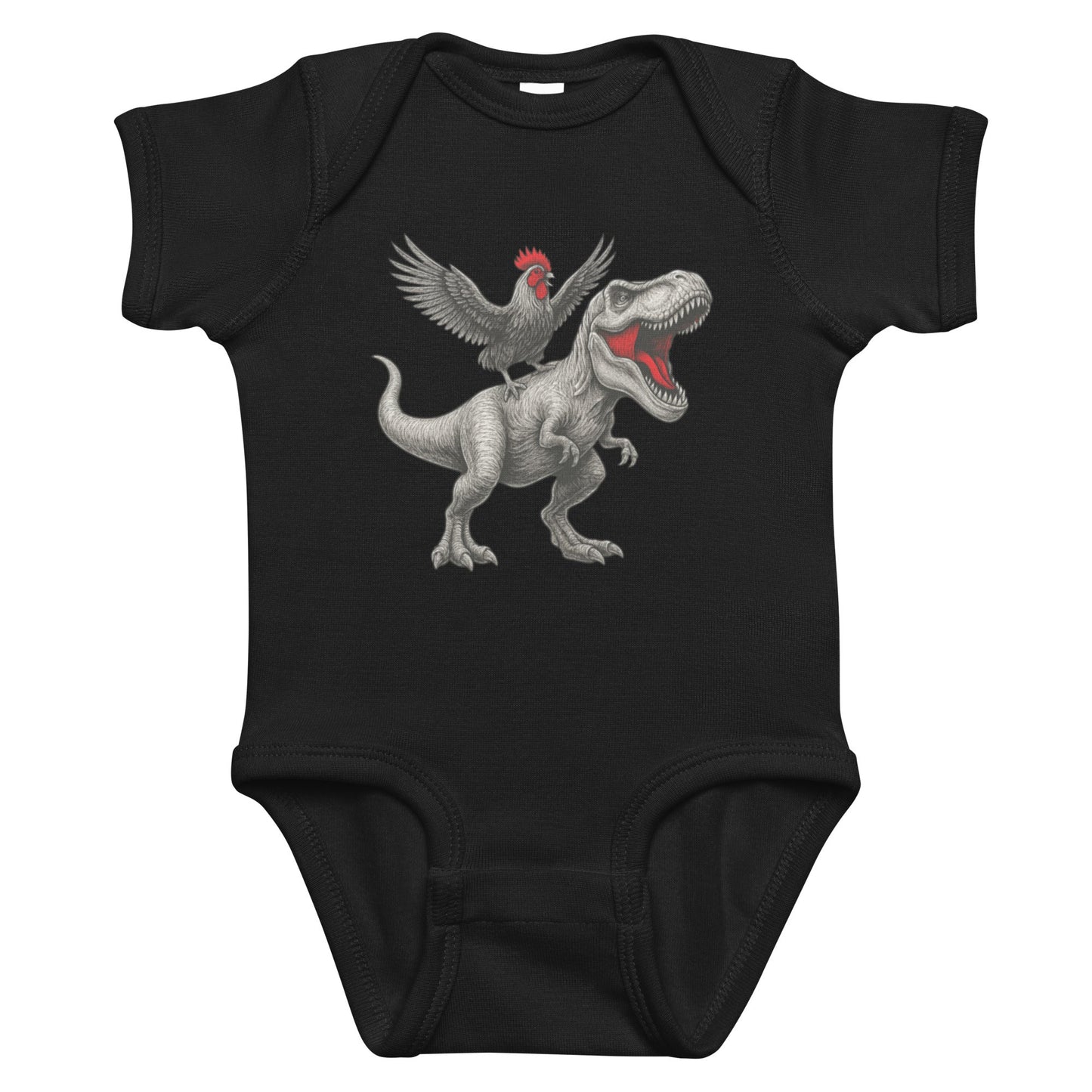 Chickasaurous Baby One-piece - Velora Luxury Fashion
