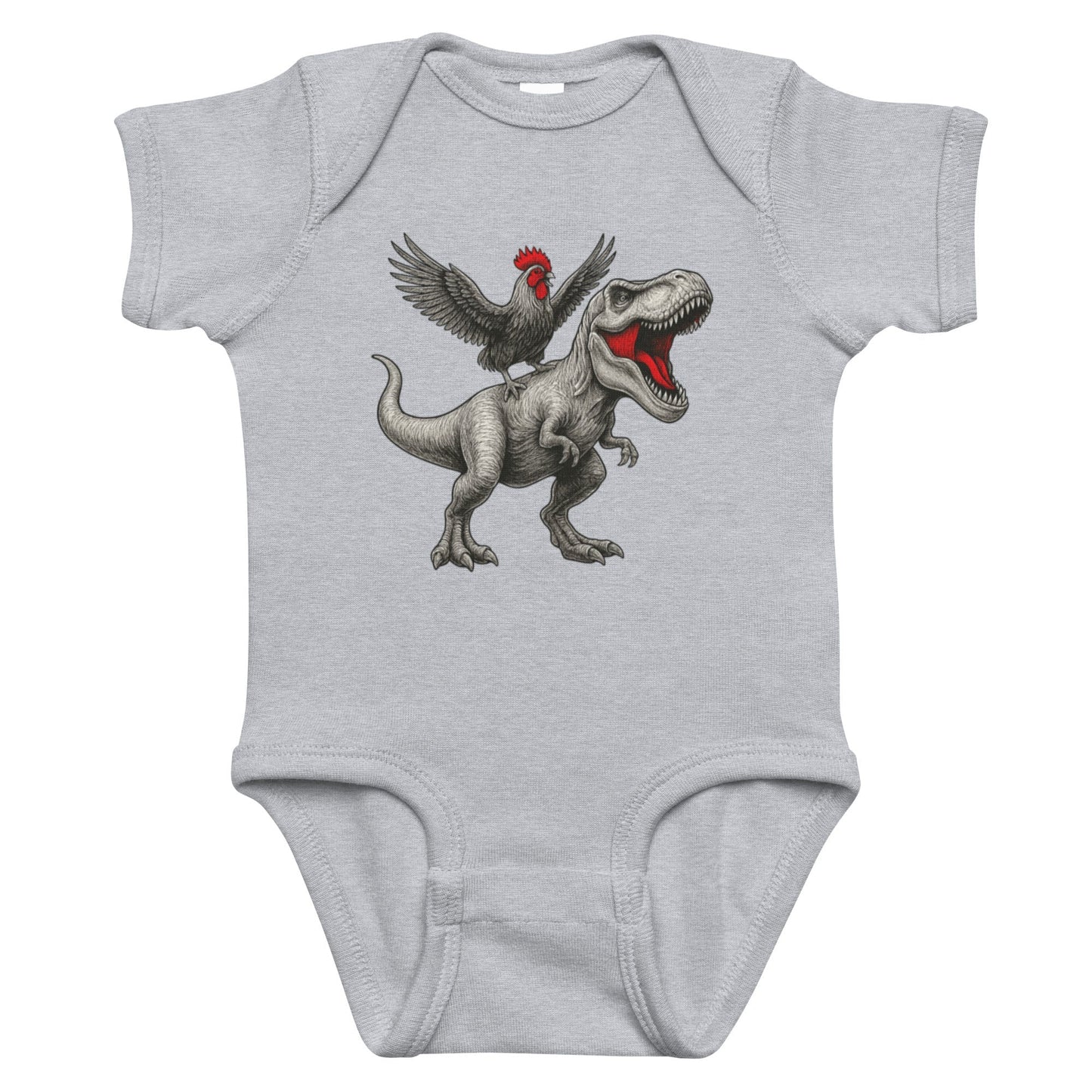 Chickasaurous Baby One-piece - Velora Luxury Fashion