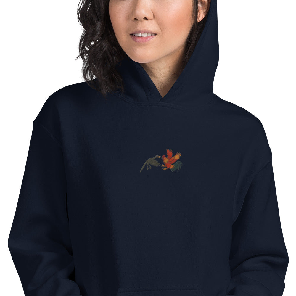 Chickasaurous Battle Bunny Hug (hoodie) - Velora Luxury Fashion