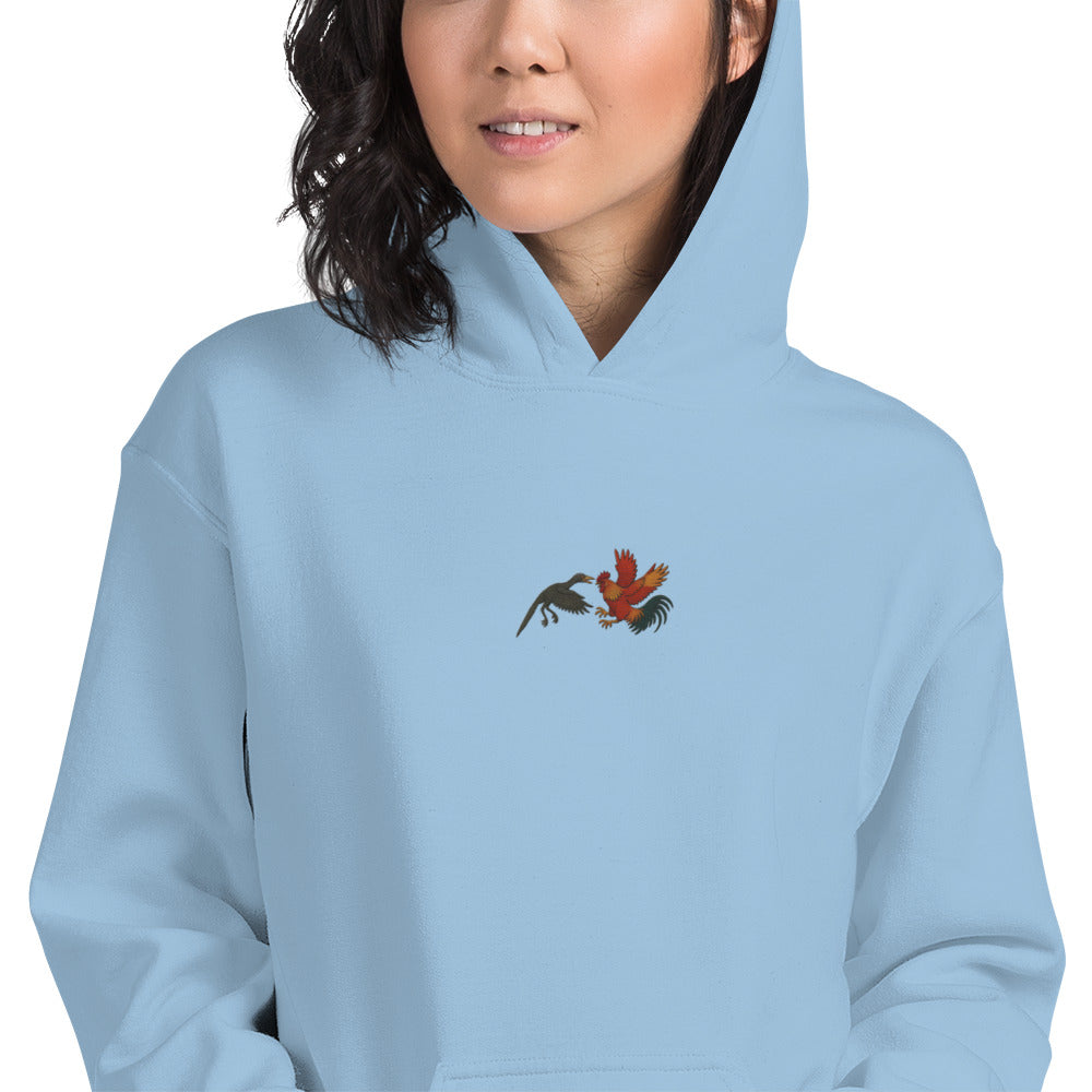 Chickasaurous Battle Bunny Hug (hoodie) - Velora Luxury Fashion