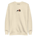 Chickasaurous Battle Unisex Premium Sweatshirt - Velora Luxury Fashion