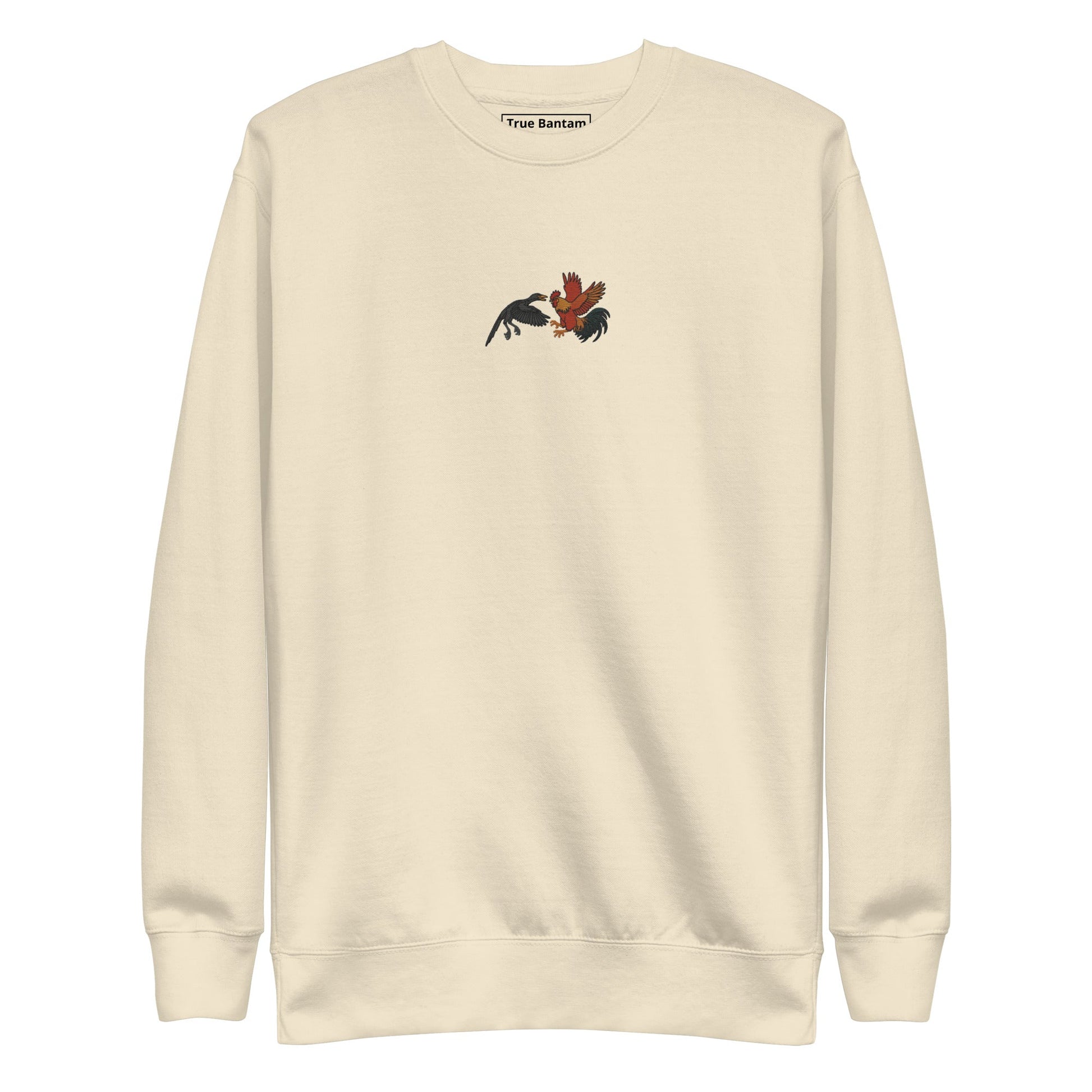 Chickasaurous Battle Unisex Premium Sweatshirt - Velora Luxury Fashion