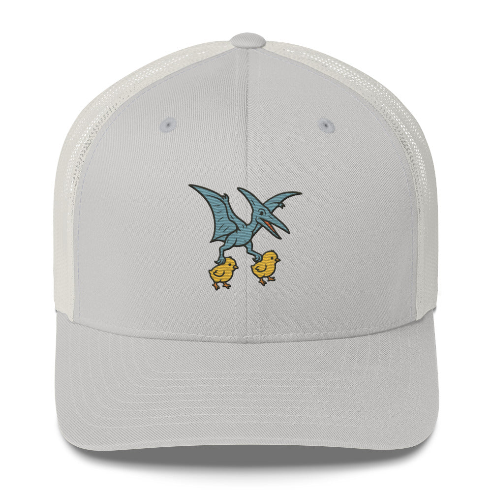 Chickasaurous Pteropoultry Trucker Cap - Velora Luxury Fashion