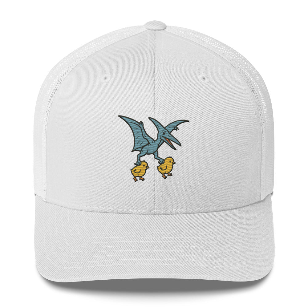 Chickasaurous Pteropoultry Trucker Cap - Velora Luxury Fashion