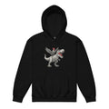 Chickasaurous Tyrannosaurs Pecks Youth heavy blend bunny hug (hoodie) - Velora Luxury Fashion