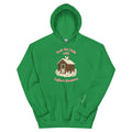 Chickmas Deck the Leghorn (words) Bunny Hug Unisex (hoodie) - Velora Luxury Fashion