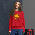 Chickmas Oprington in a Pear Tree Unisex Premium Sweatshirt - Velora Luxury Fashion