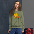 Chickmas Oprington in a Pear Tree Unisex Premium Sweatshirt - Velora Luxury Fashion