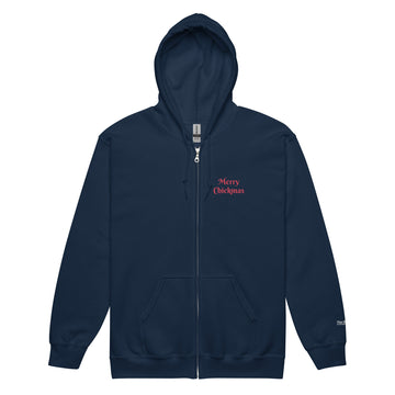 Chickmas Pear Tree Unisex heavy blend zip hoodie - Velora Luxury Fashion