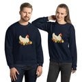 Chickmas Sweater Leghorn Unisex Sweatshirt - Velora Luxury Fashion