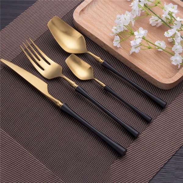 Chiseled Flatware - Velora Luxury Fashion