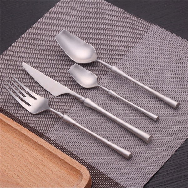 Chiseled Flatware - Velora Luxury Fashion