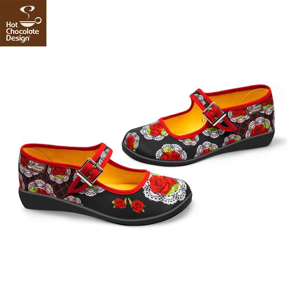 Chocolaticas® ANDALUCIA Women's Mary Jane Flat - Velora Luxury Fashion
