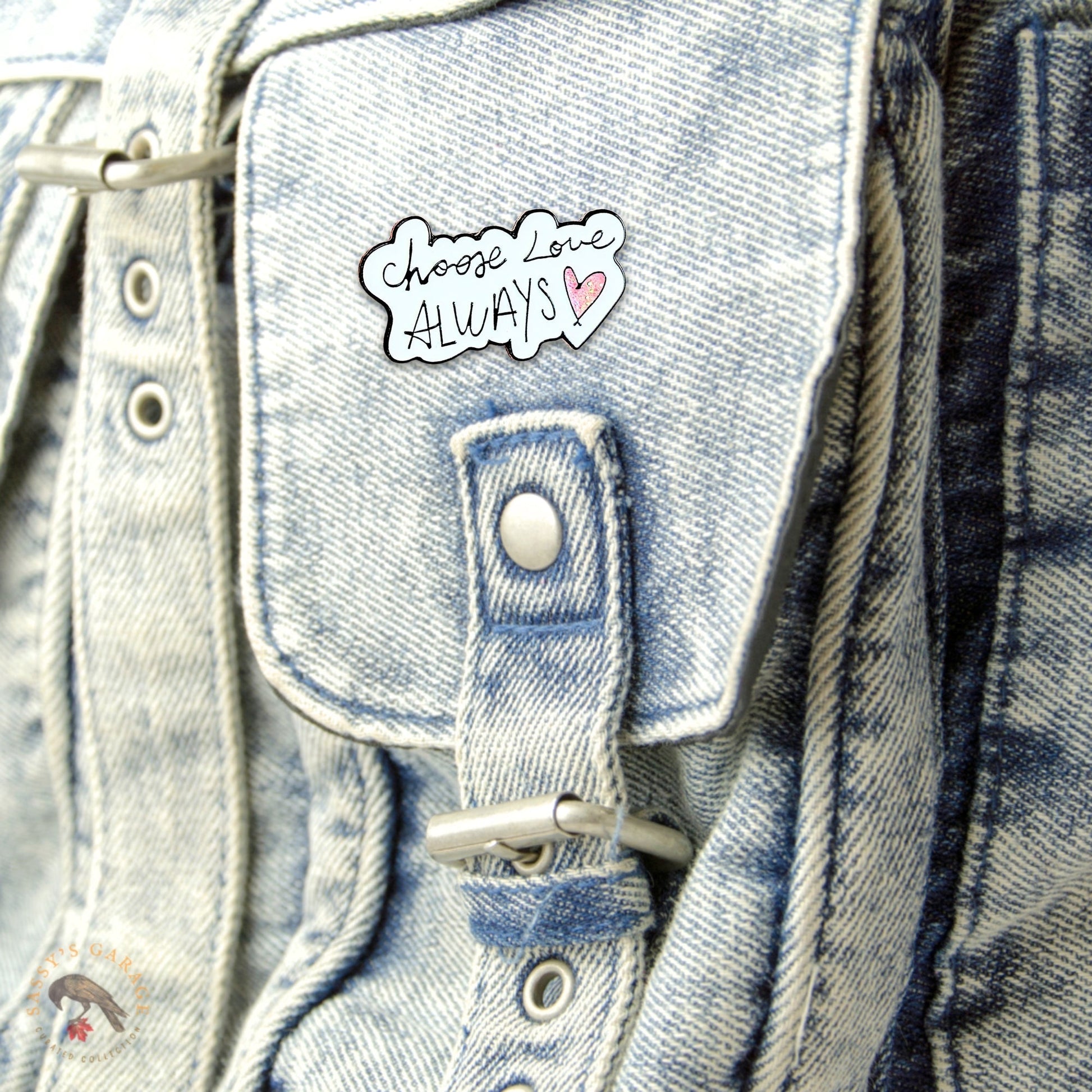 Choose Love Always | Collectible Pin - Velora Luxury Fashion