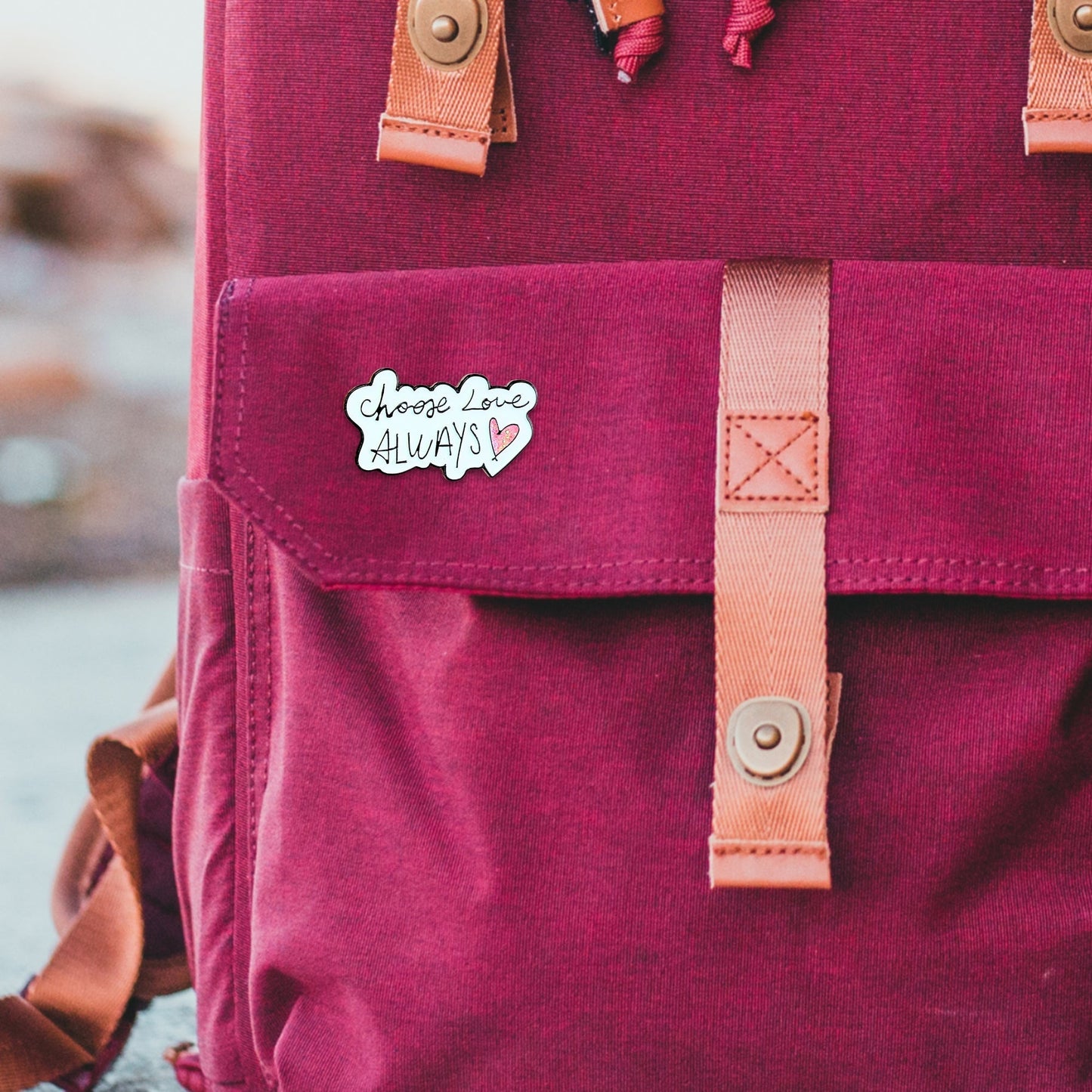 Choose Love Always | Collectible Pin - Velora Luxury Fashion