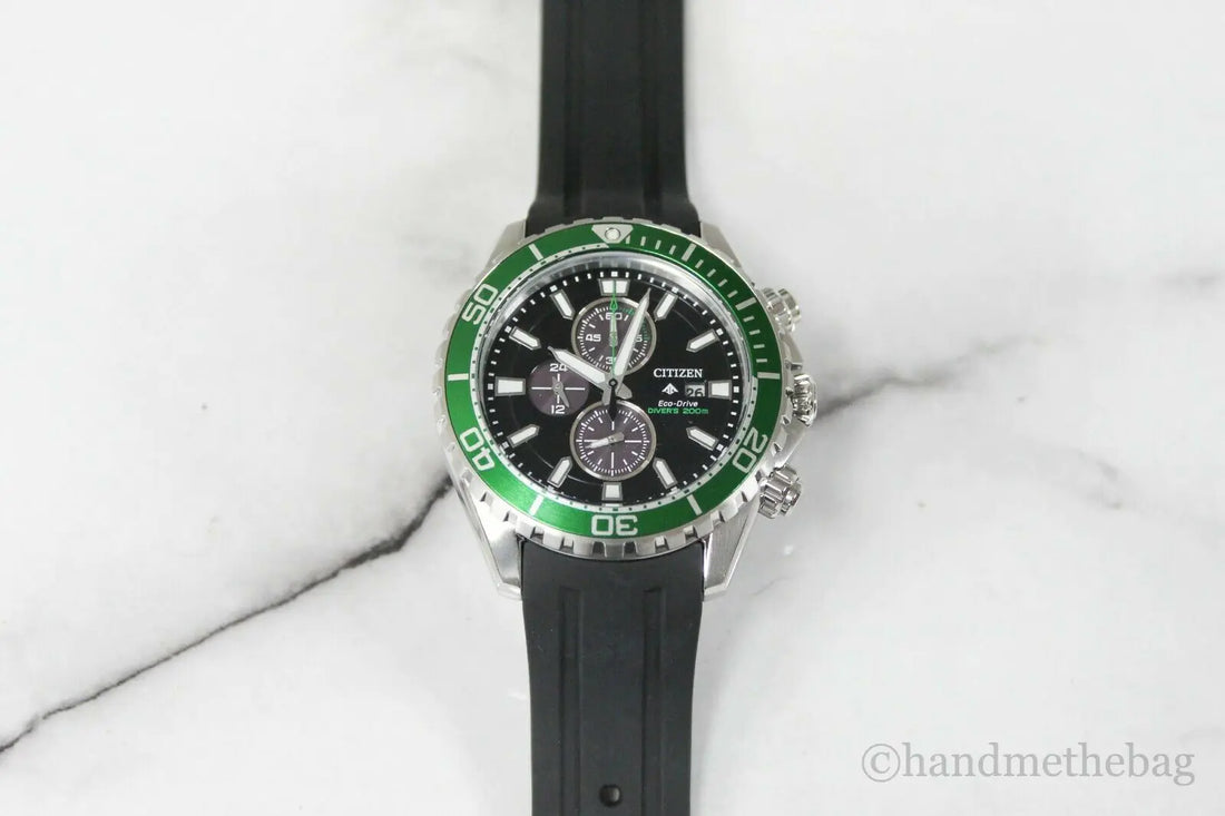 Citizen (CA0715-03E) Promaster Eco Drive Divers Chronograph Watch - Velora Luxury Fashion