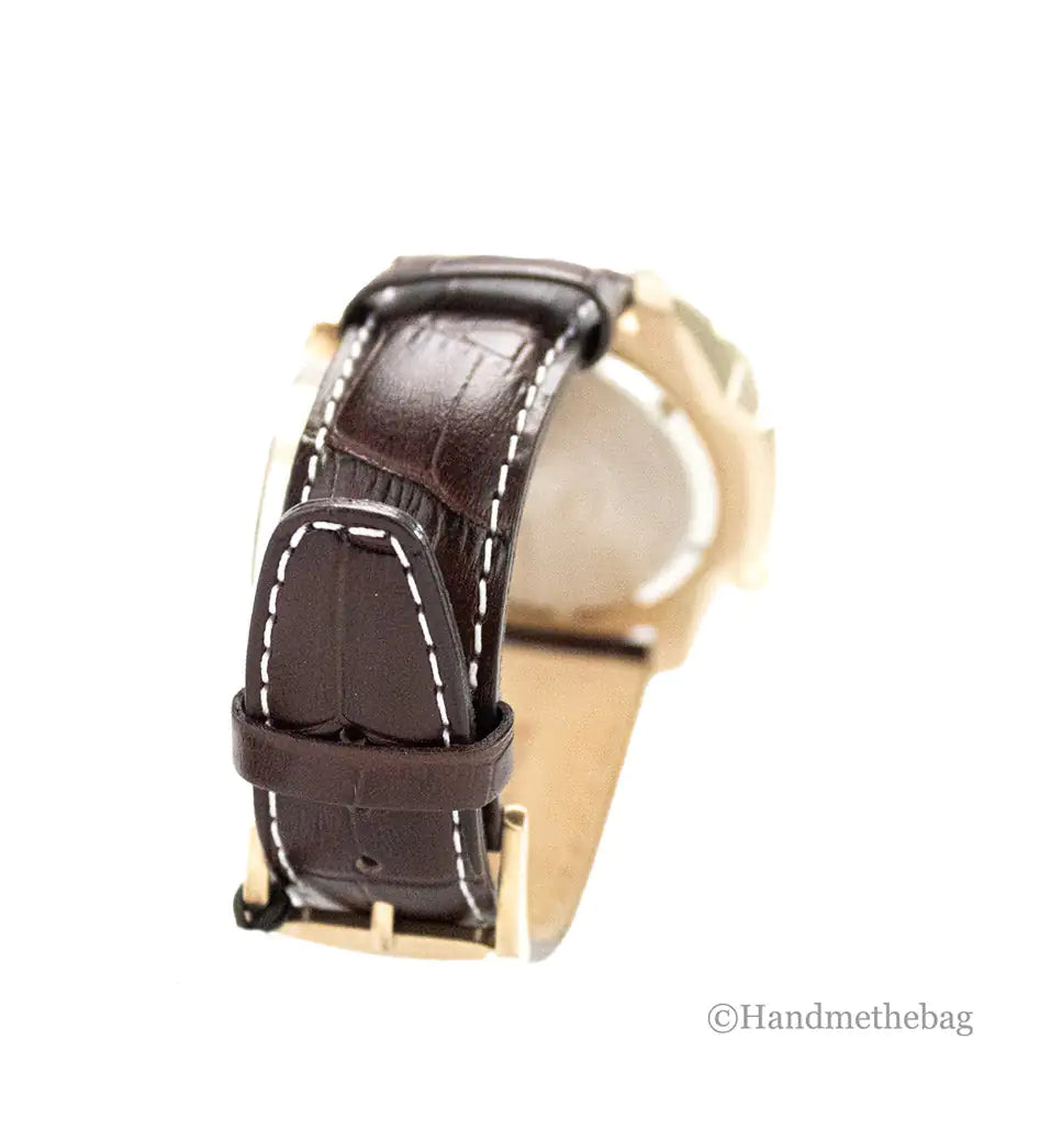 Citizen Perpetual Calendar Chrono Crocodile Print Leather Strap Watch - Velora Luxury Fashion