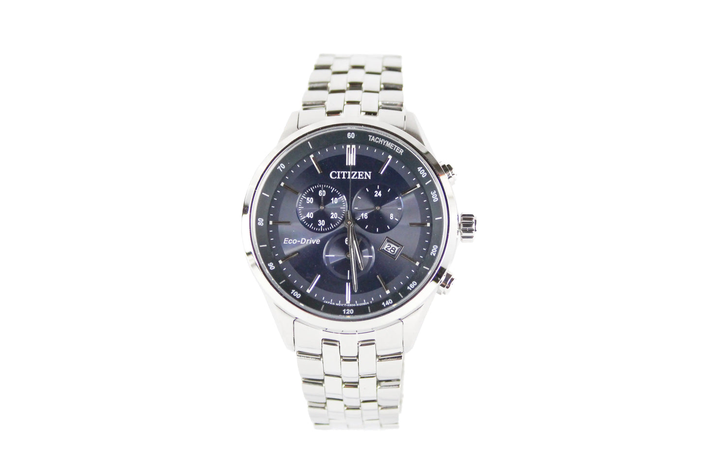 Citizen Sapphire Collection Eco-Drive Chronograph Blue Dial Watch - Velora Luxury Fashion