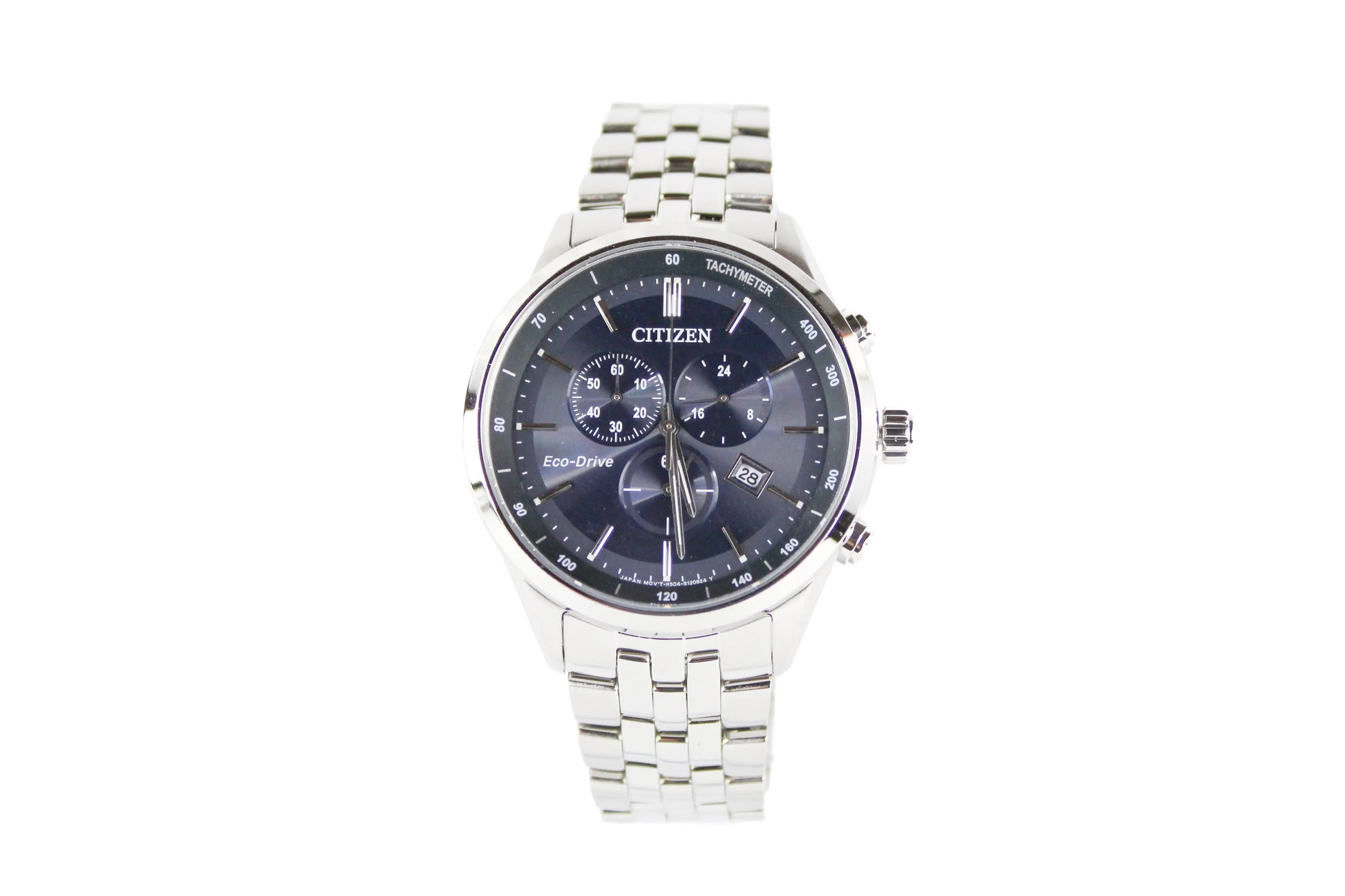 Citizen Sapphire Collection Eco-Drive Chronograph Blue Dial Watch - Velora Luxury Fashion