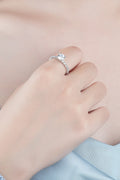 Classic 4-Prong Moissanite Ring - Velora Luxury Fashion