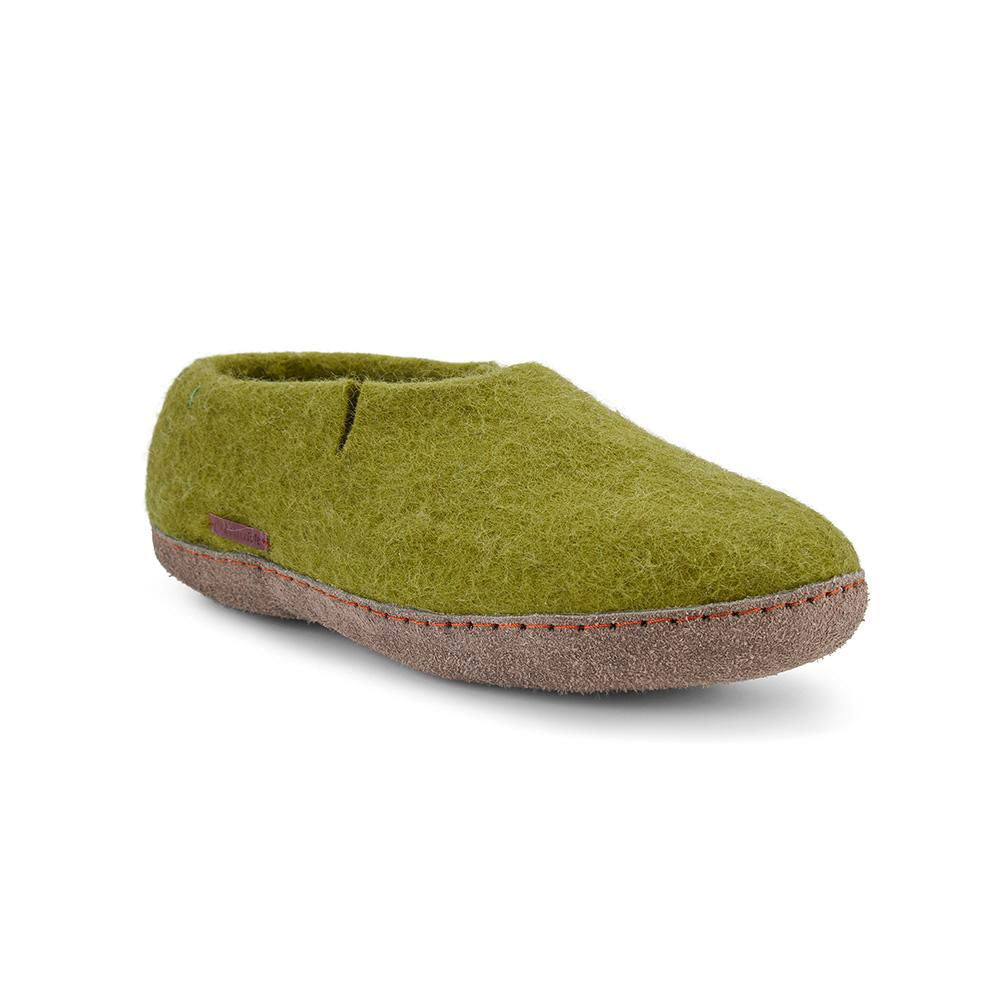Classic Shoe - Lime Green with Leather - Velora Luxury Fashion