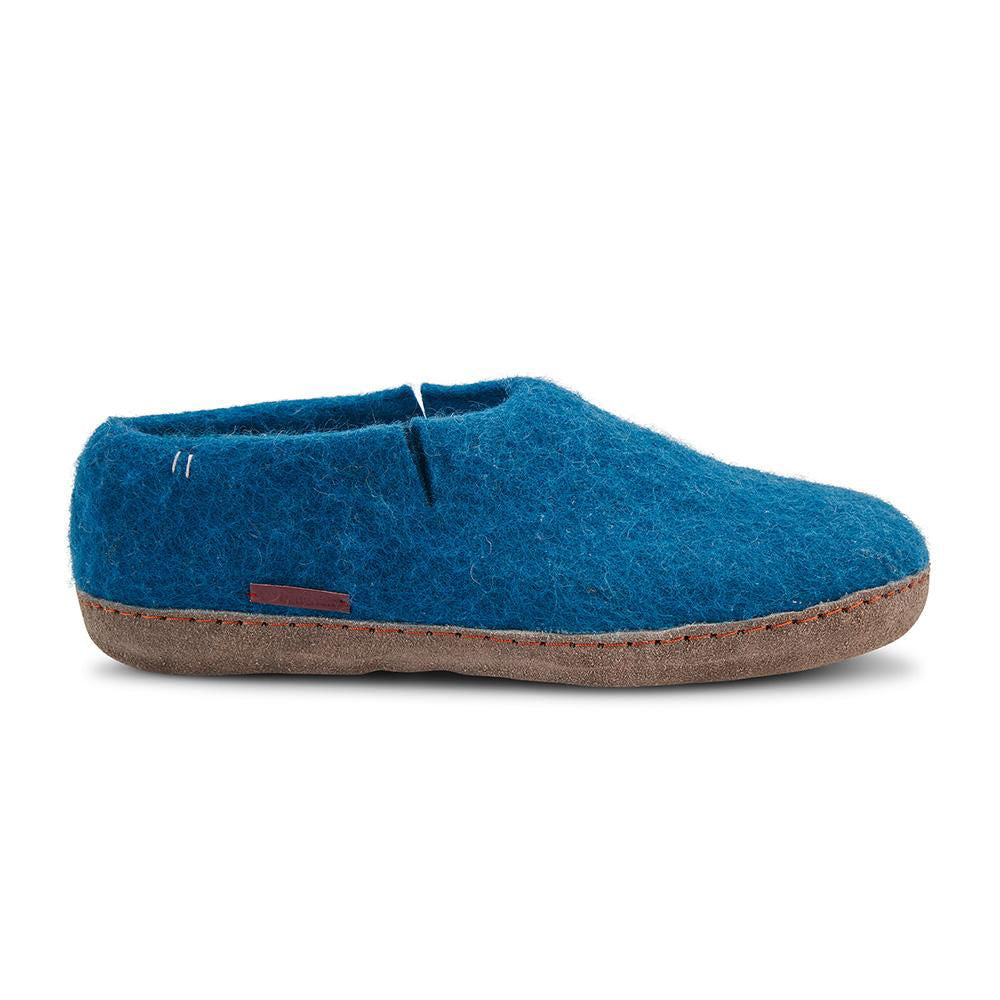Classic Shoe - Steel Blue with Leather - Velora Luxury Fashion