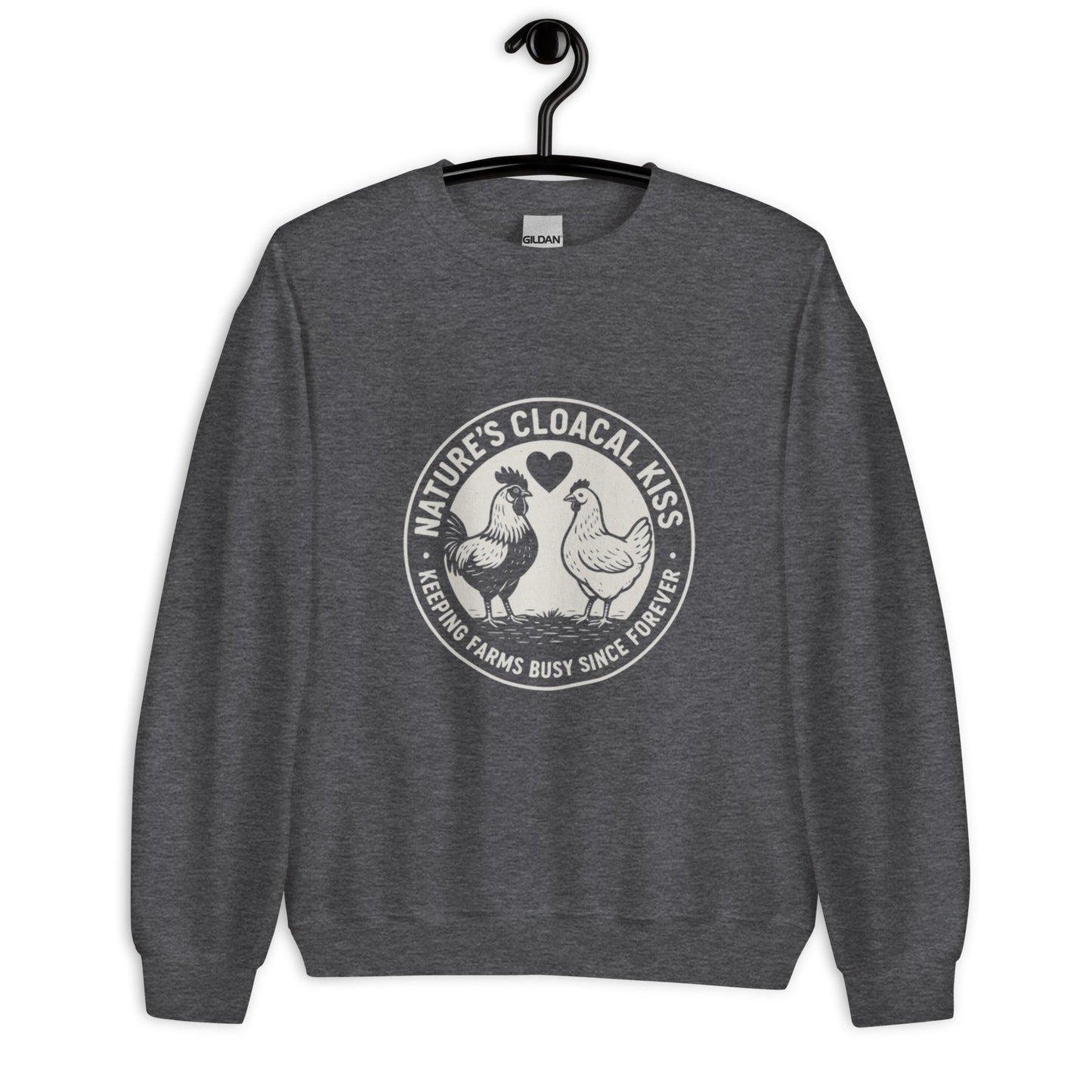 Cloaca Kiss Unisex Sweatshirt - Velora Luxury Fashion