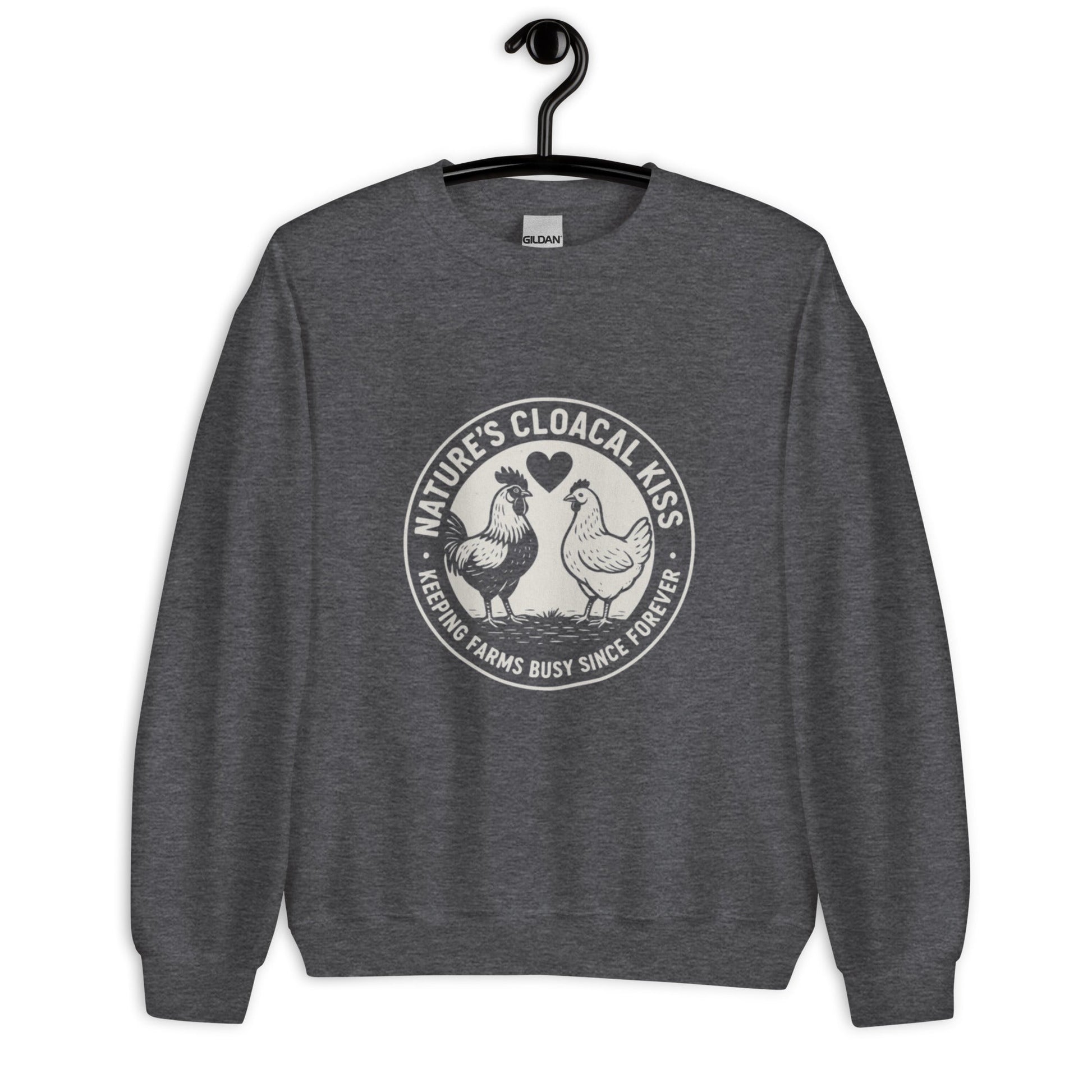 Cloaca Kiss Unisex Sweatshirt - Velora Luxury Fashion