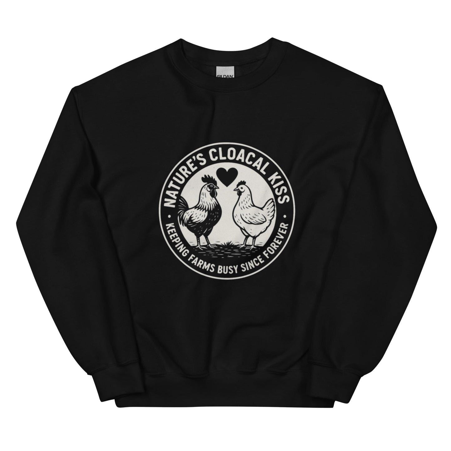 Cloaca Kiss Unisex Sweatshirt - Velora Luxury Fashion