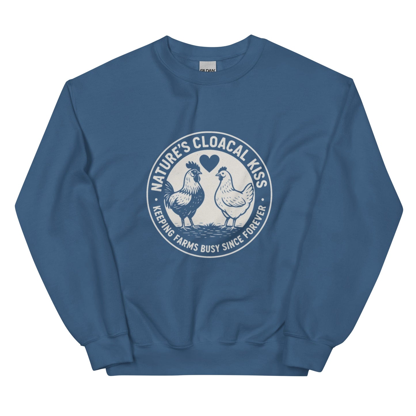 Cloaca Kiss Unisex Sweatshirt - Velora Luxury Fashion