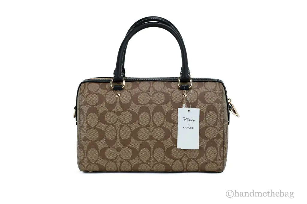 Coach Disney Villains Rowan Canvas Satchel - Velora Luxury Fashion