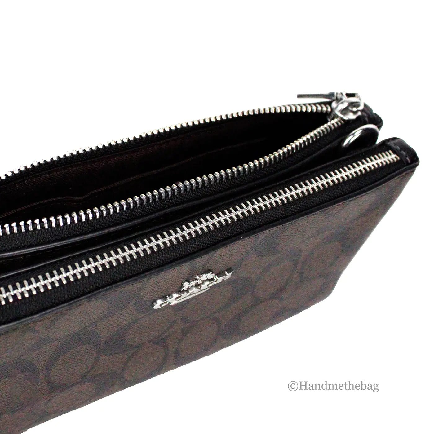 Coach Dual Zip Signature Canvas Crossbody - Velora Luxury Fashion