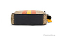 Coach Hudson 21 Khaki Terracotta Signature Varsity Stripe Crossbody - Velora Luxury Fashion